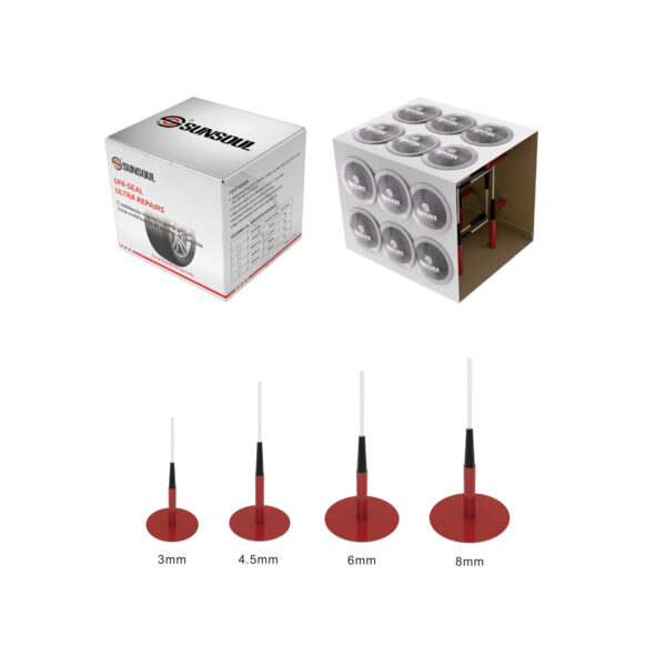 SUNSOUL Uni-Seal Ultra Repairs of tire patch plug for car truck