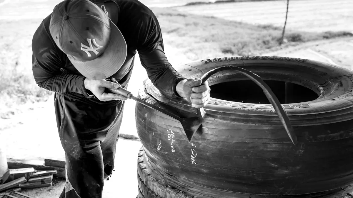 Hot Patch Tire Repair